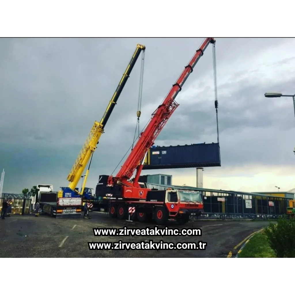 Elazığ 100 Tonluk Mobil Vinç