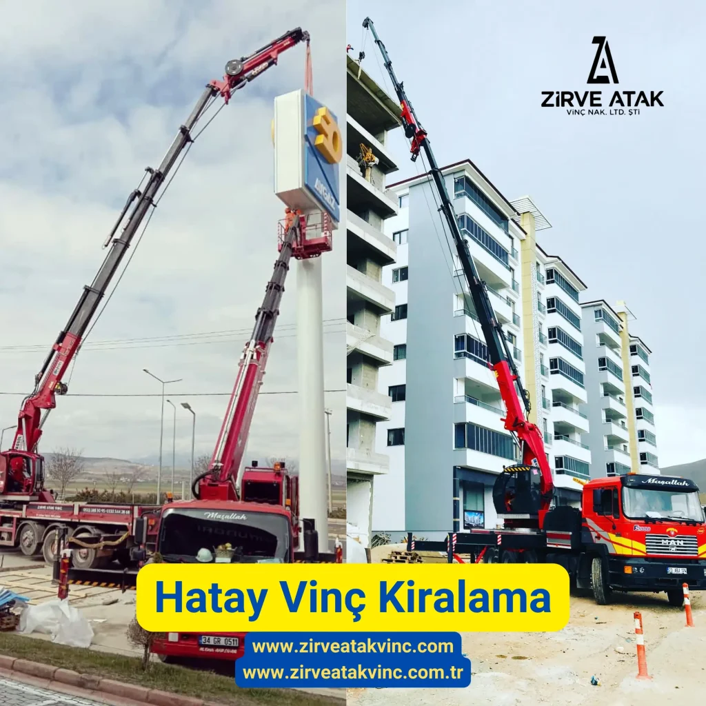 Hatay Vinç Kiralama