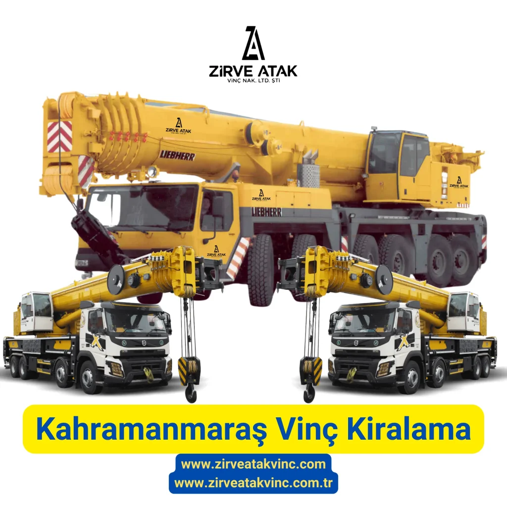 Kahramanmaraş Vinç Kiralama